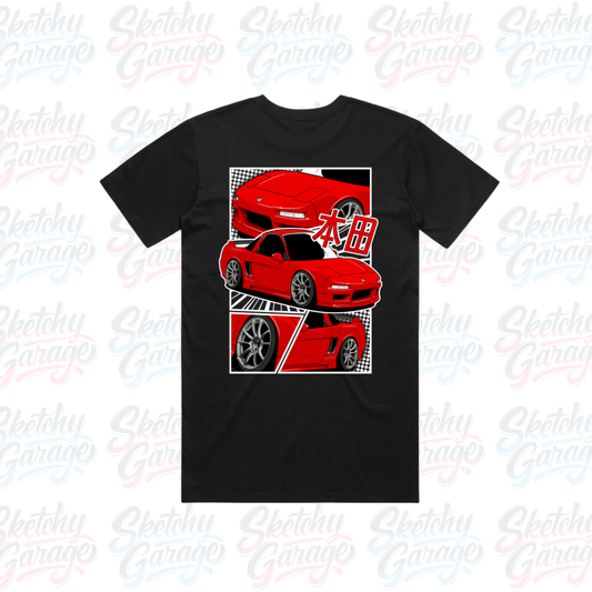 NSX Manga Style Tee